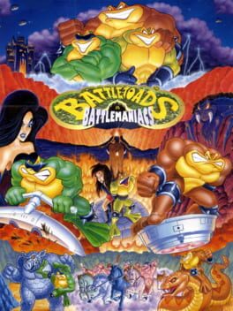 Cover of Battletoads In Battlemaniacs