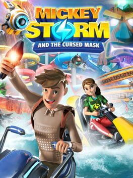 Cover of Mickey Storm and the Cursed Mask
