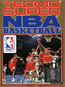 Cover of Tecmo Super NBA Basketball