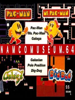 Cover of Namco Museum 64