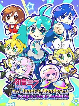 Cover of Hatsune Miku: The Planet of Wonder and Fragments of Wishes