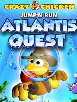 Cover of Crazy Chicken Jump'n Run: Atlantis Quest