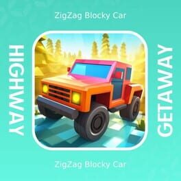 Cover of Highway Getaway: ZigZag Blocky Car