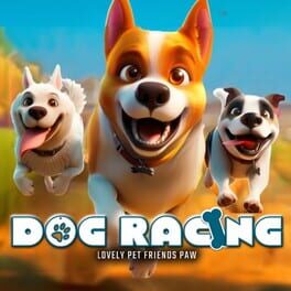 Cover of Dog Racing: Lovely Pet Friends Paw