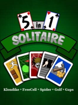 Cover of 5 in 1 Solitaire