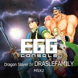 Cover of Eggconsole Dragon Slayer IV Draslefamily MSX2