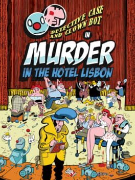 Cover of Detective Case and Clown Bot in: Murder in the Hotel Lisbon