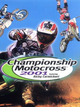 Cover of Championship Motocross 2001 featuring Ricky Carmichael