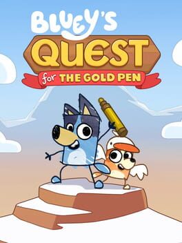 Cover of Bluey's Quest for the Gold Pen